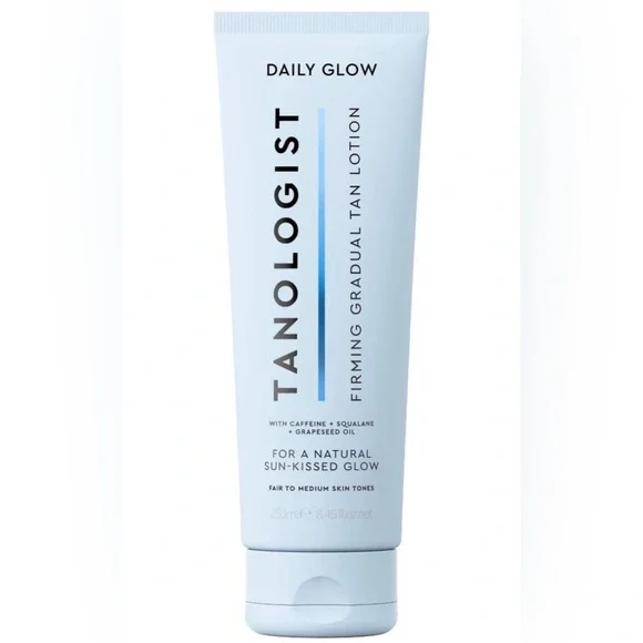 2 Pack Tanologist Daily Glow - Firming Gradual Tanning Lotion Fair to Medium - Picture 1 of 3
